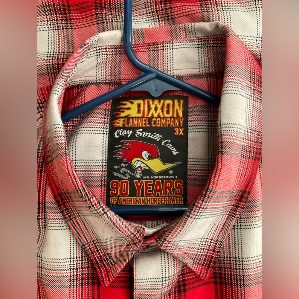 Dixxon Clay Smith Cams “Mr.Horsepower”Flannel